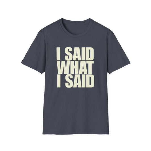 I Said What I Said T-Shirt
