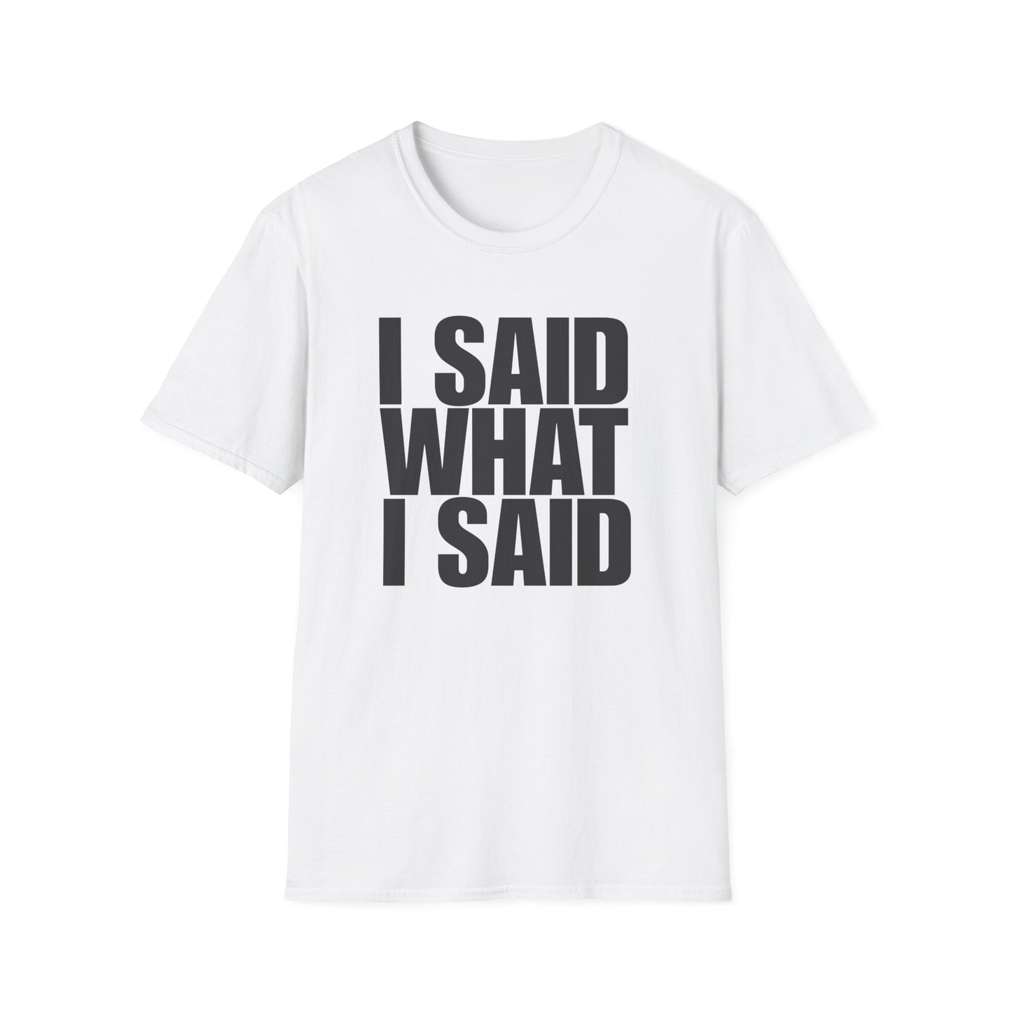 I Said What I Said T-Shirt