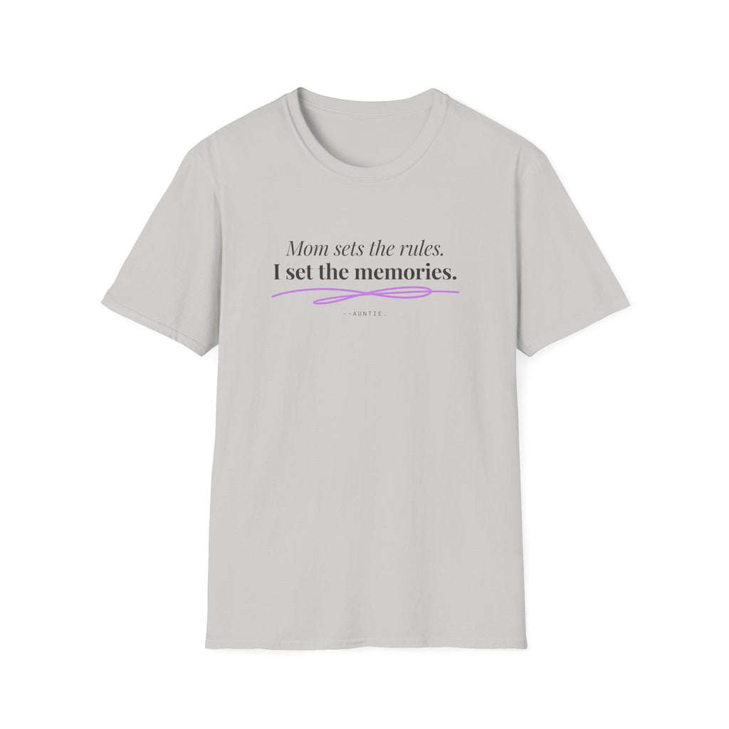 Mom Sets Rules I Set Memories T-Shirt