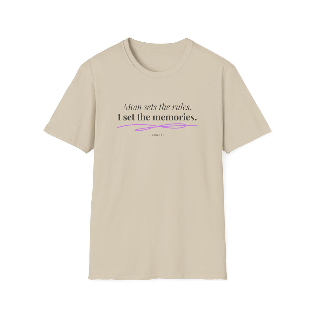 Mom Sets Rules I Set Memories T-Shirt