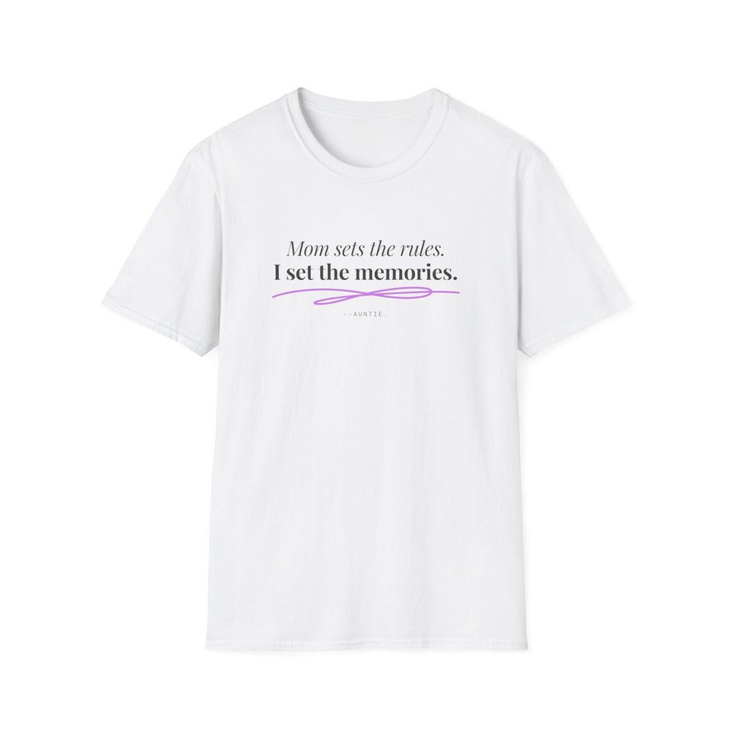Mom Sets Rules I Set Memories T-Shirt