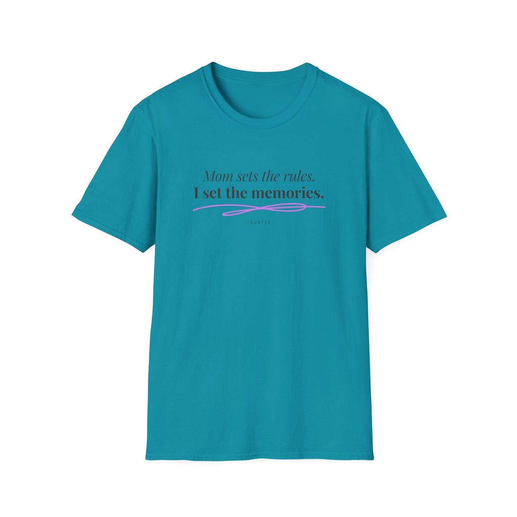 Mom Sets Rules I Set Memories T-Shirt