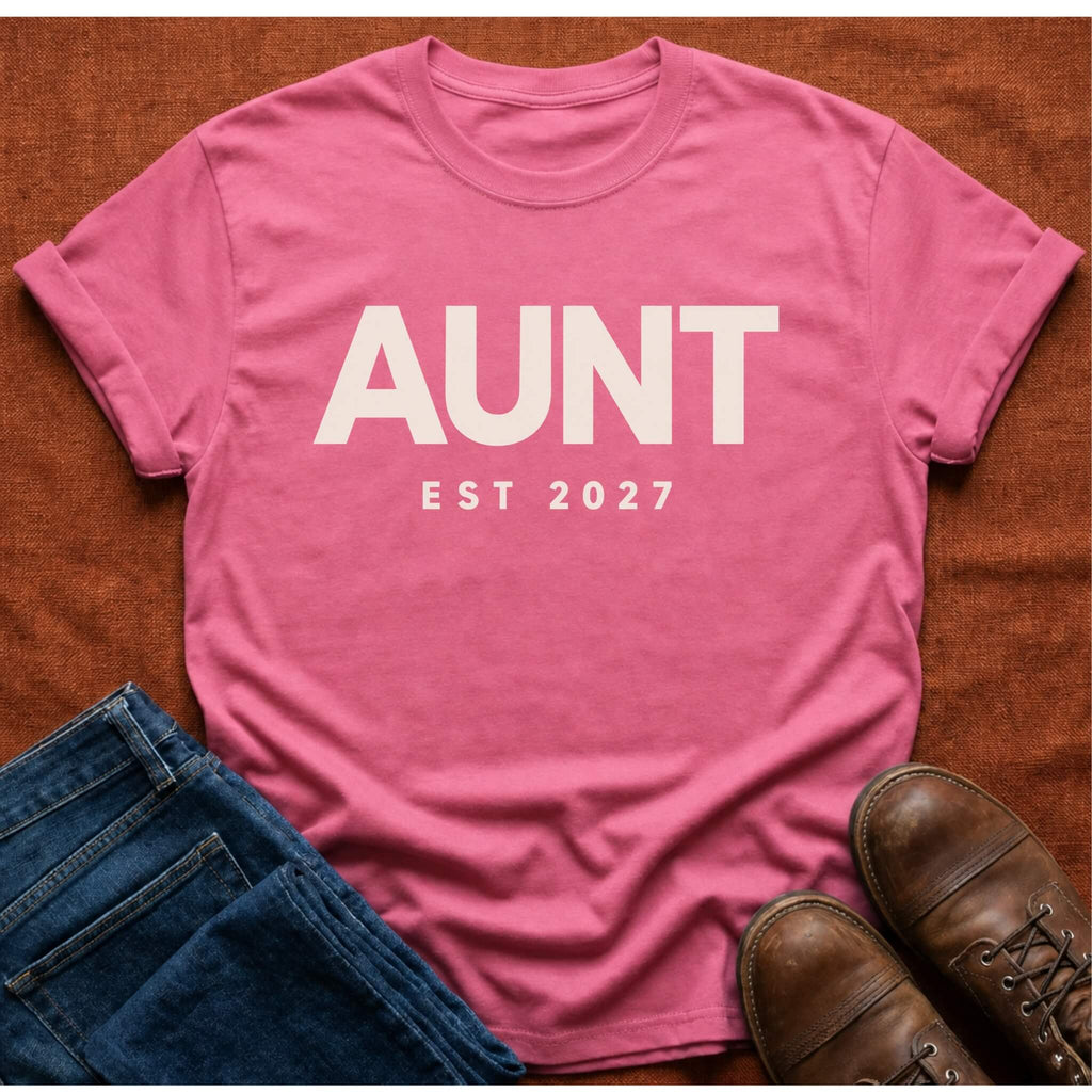 Aunt est 2027 T-Shirt