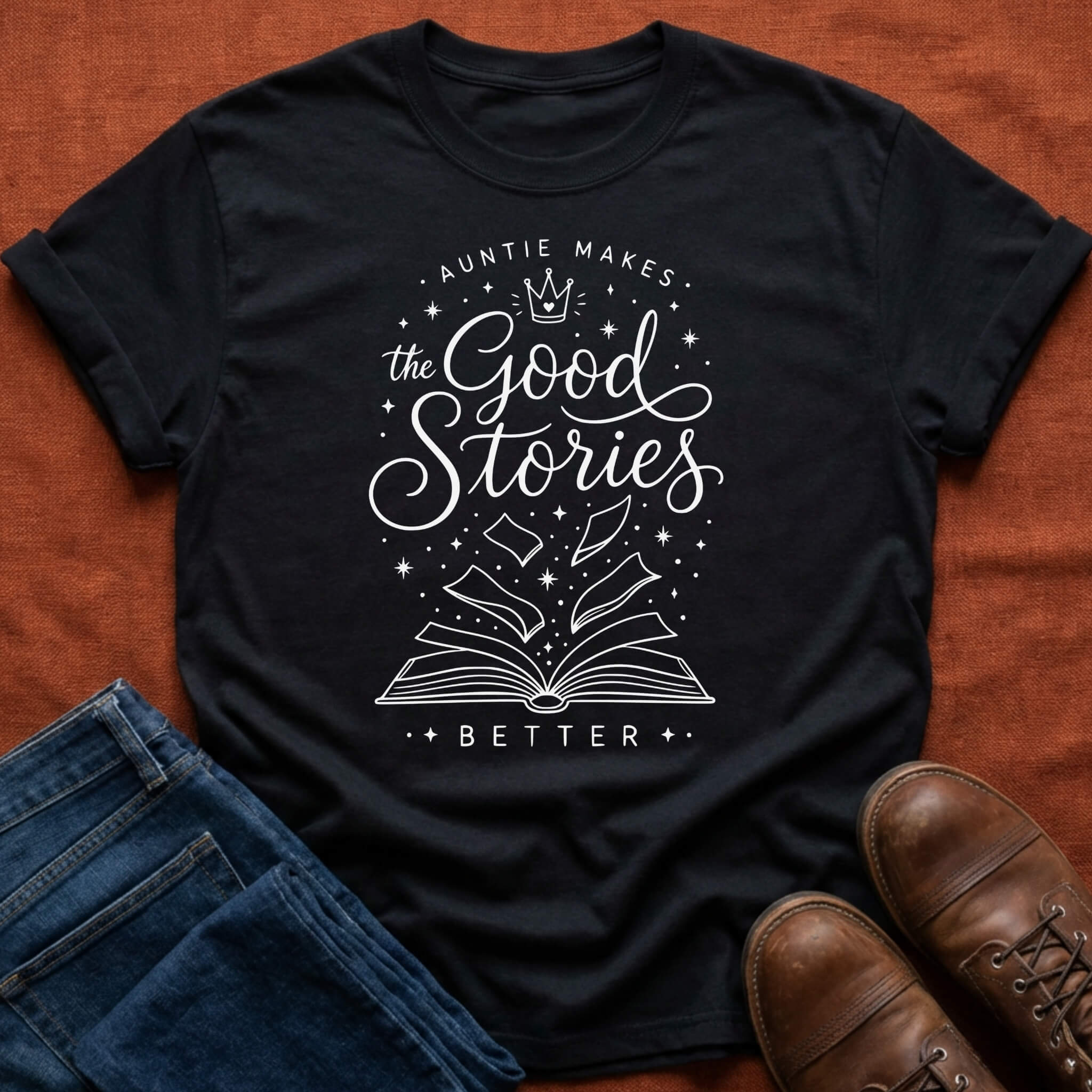 Good Stories Auntie T-Shirt