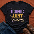 Iconic Aunt Obviously T-Shirt