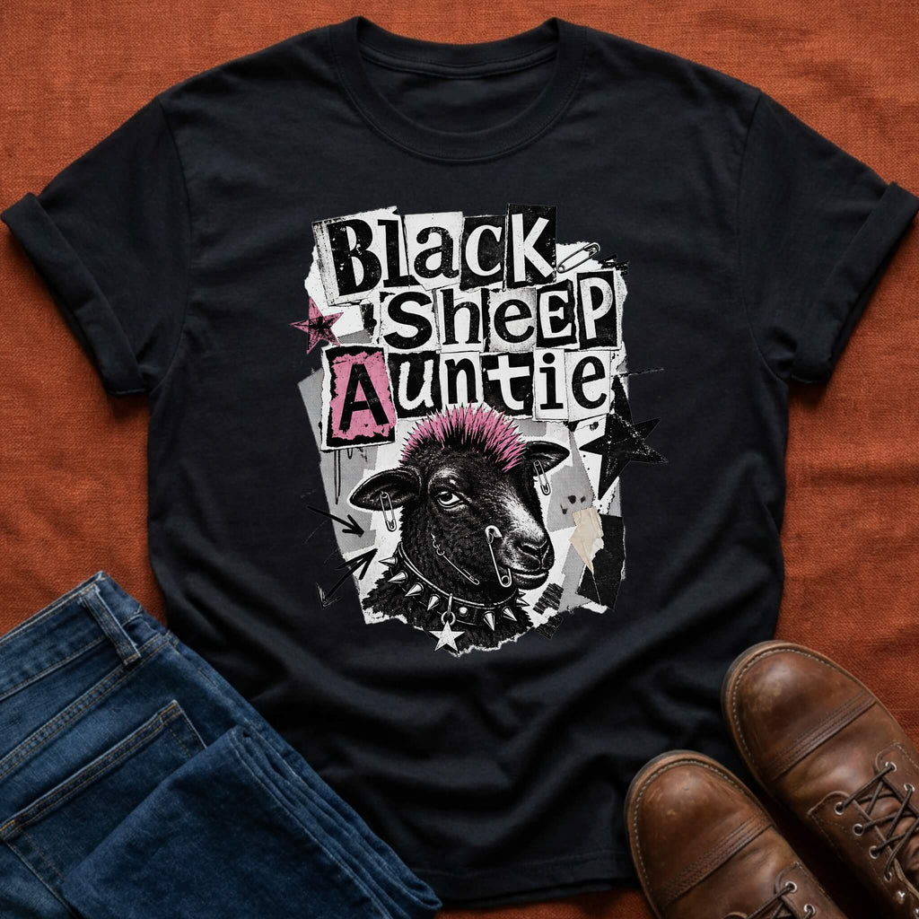 Black Sheep Auntie T-Shirt