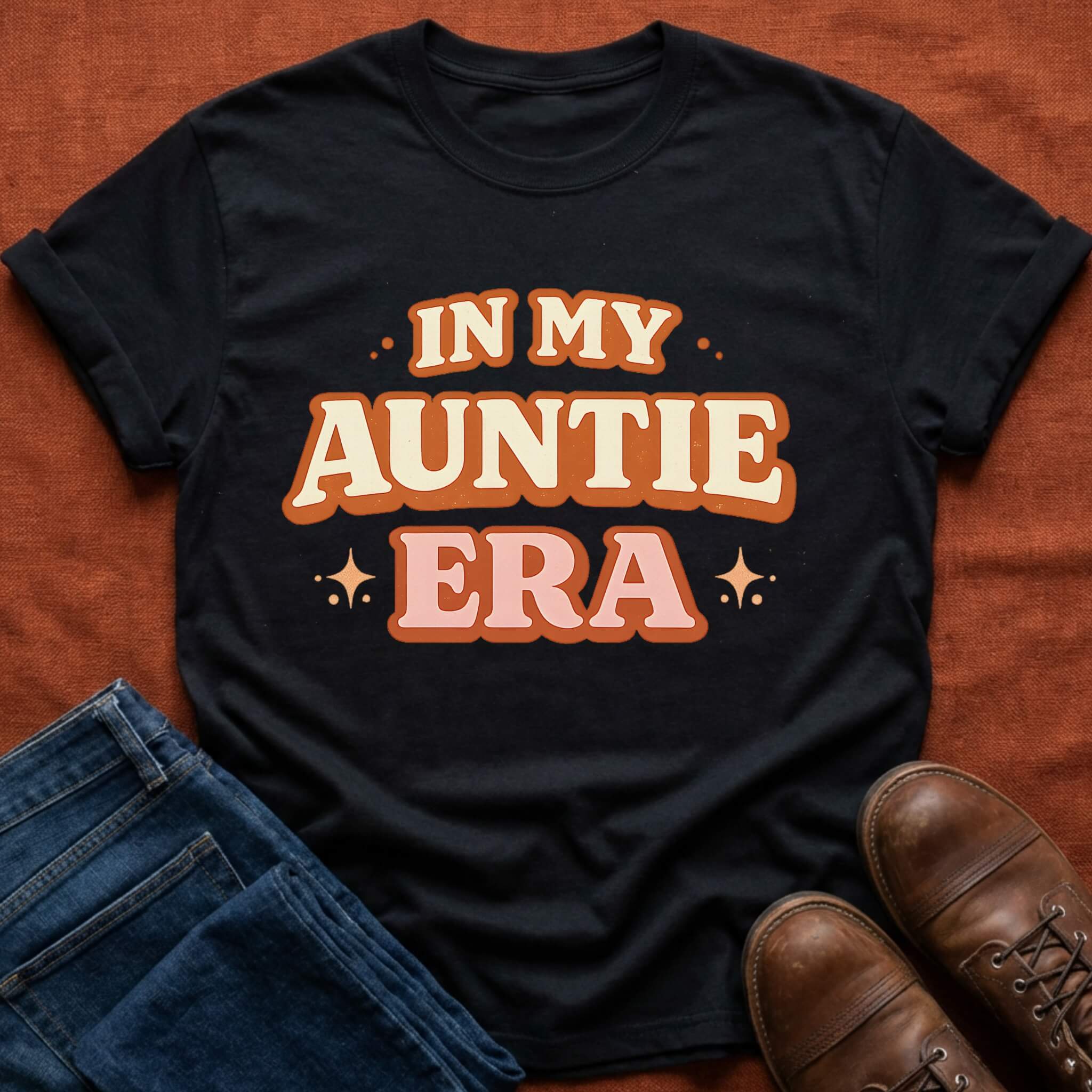 In My Auntie Era Retro T-Shirt