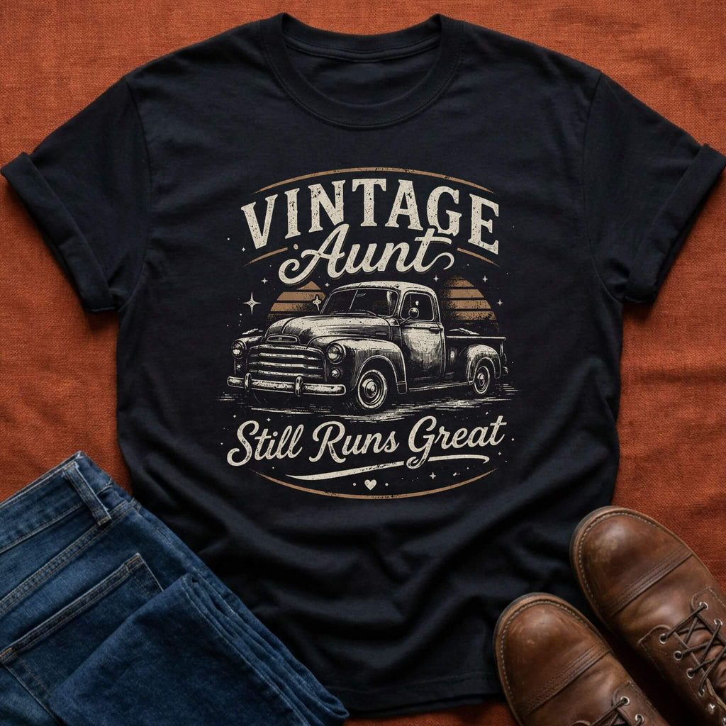 Vintage Aunt Still Runs Great T-Shirt