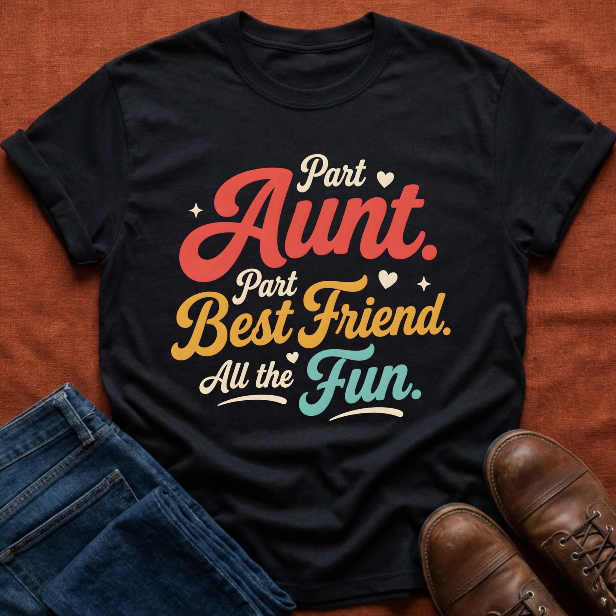 Part Aunt Part Best Friend T-Shirt