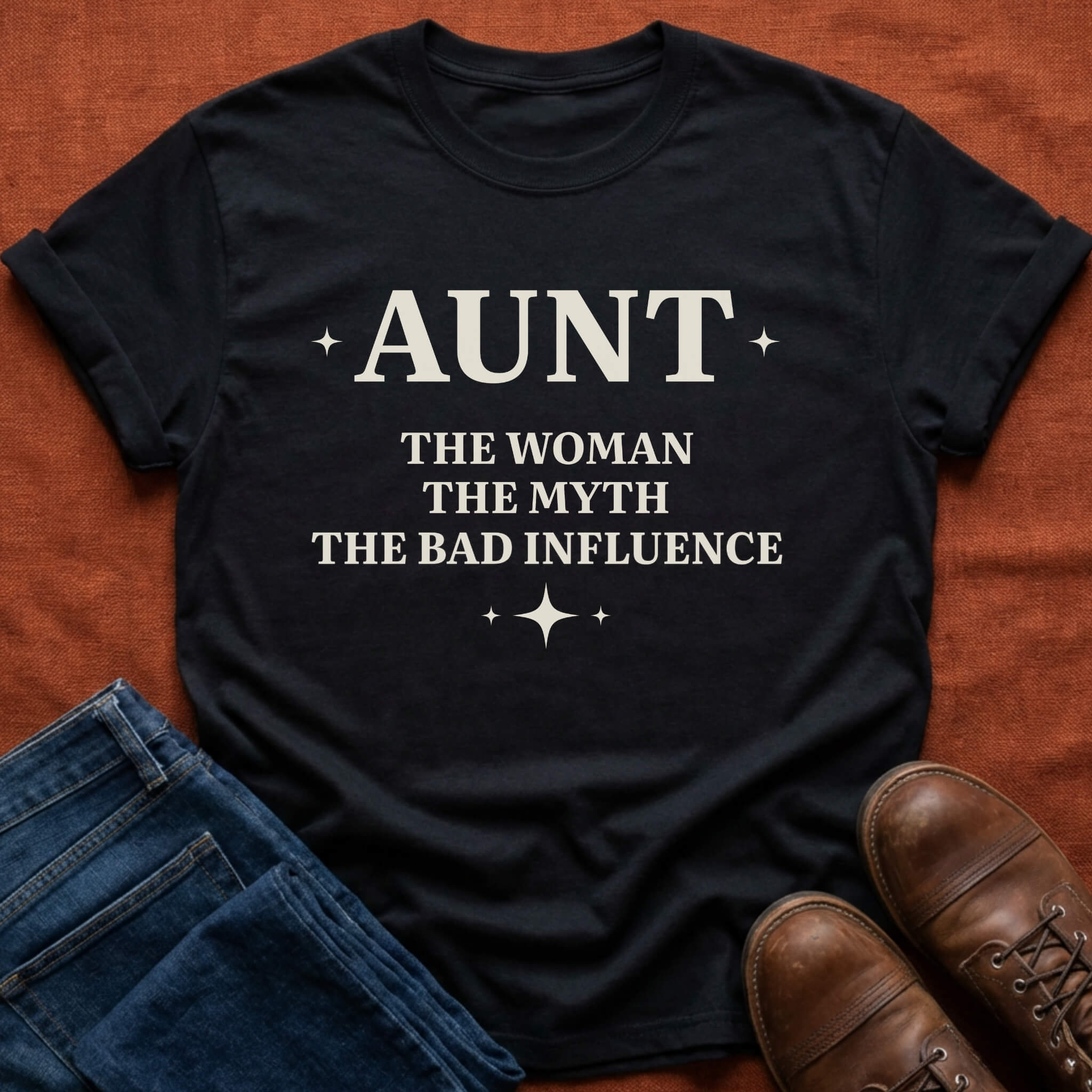 Aunt - The Woman, The Myth T-Shirt