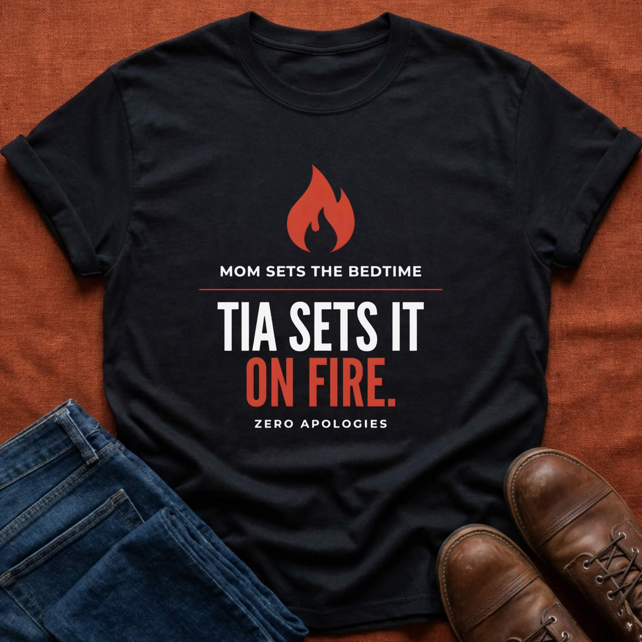 Tia Sets It On Fire T-Shirt
