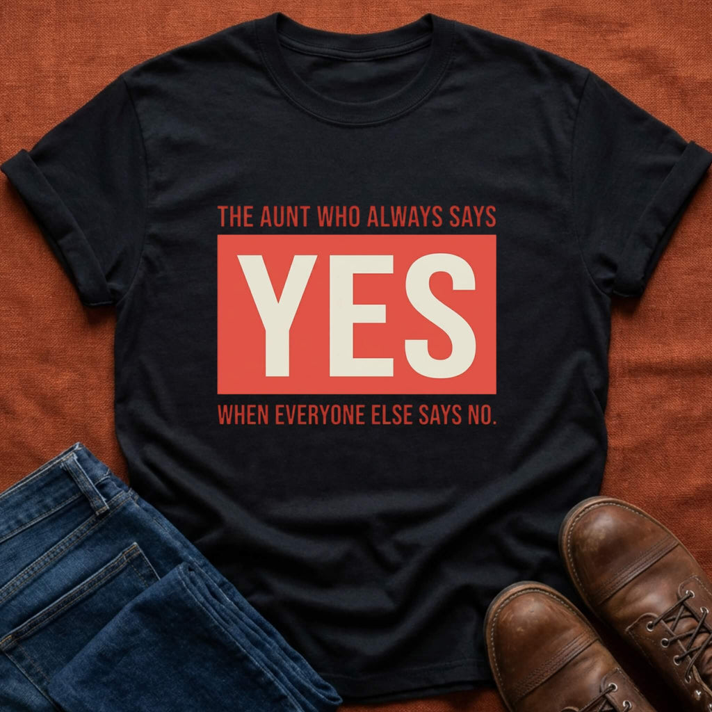 Aunt Who Always Says Yes T-Shirt