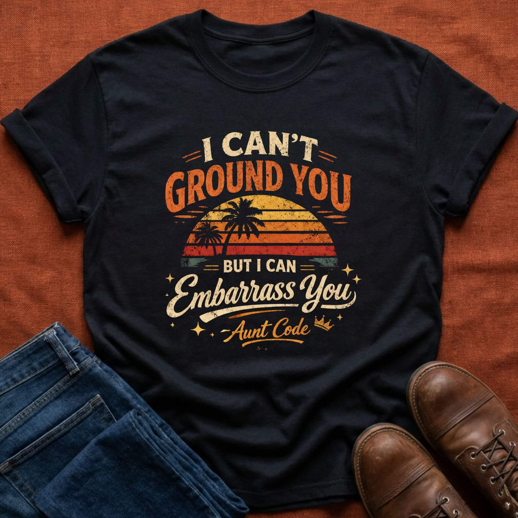 Embarrass You Aunt Code T-Shirt