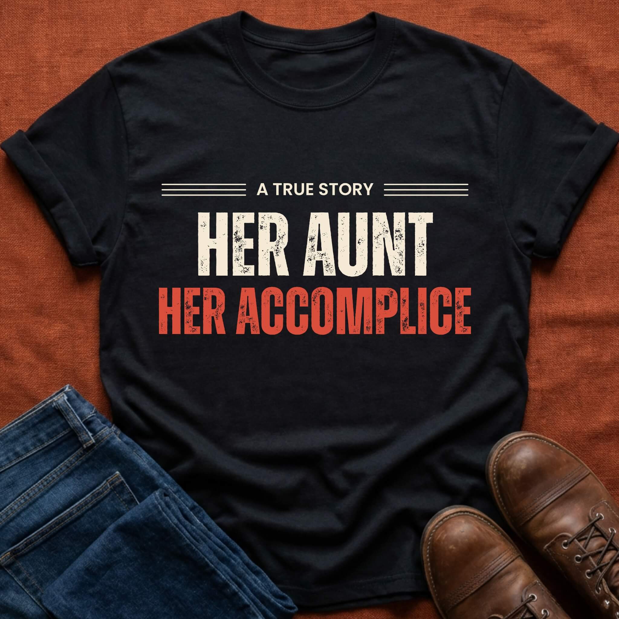 Her Aunt Her Accomplice T-Shirt