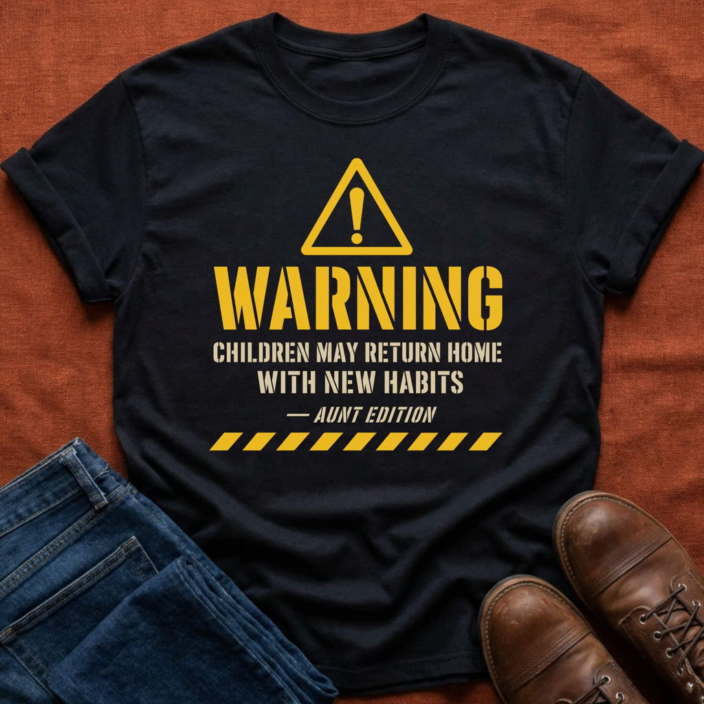 Warning New Habits T-Shirt