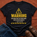 Warning New Habits T-Shirt