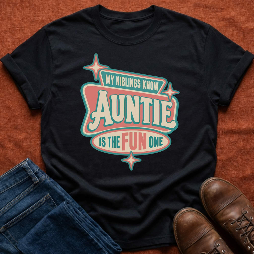 Niblings Know Auntie T-Shirt