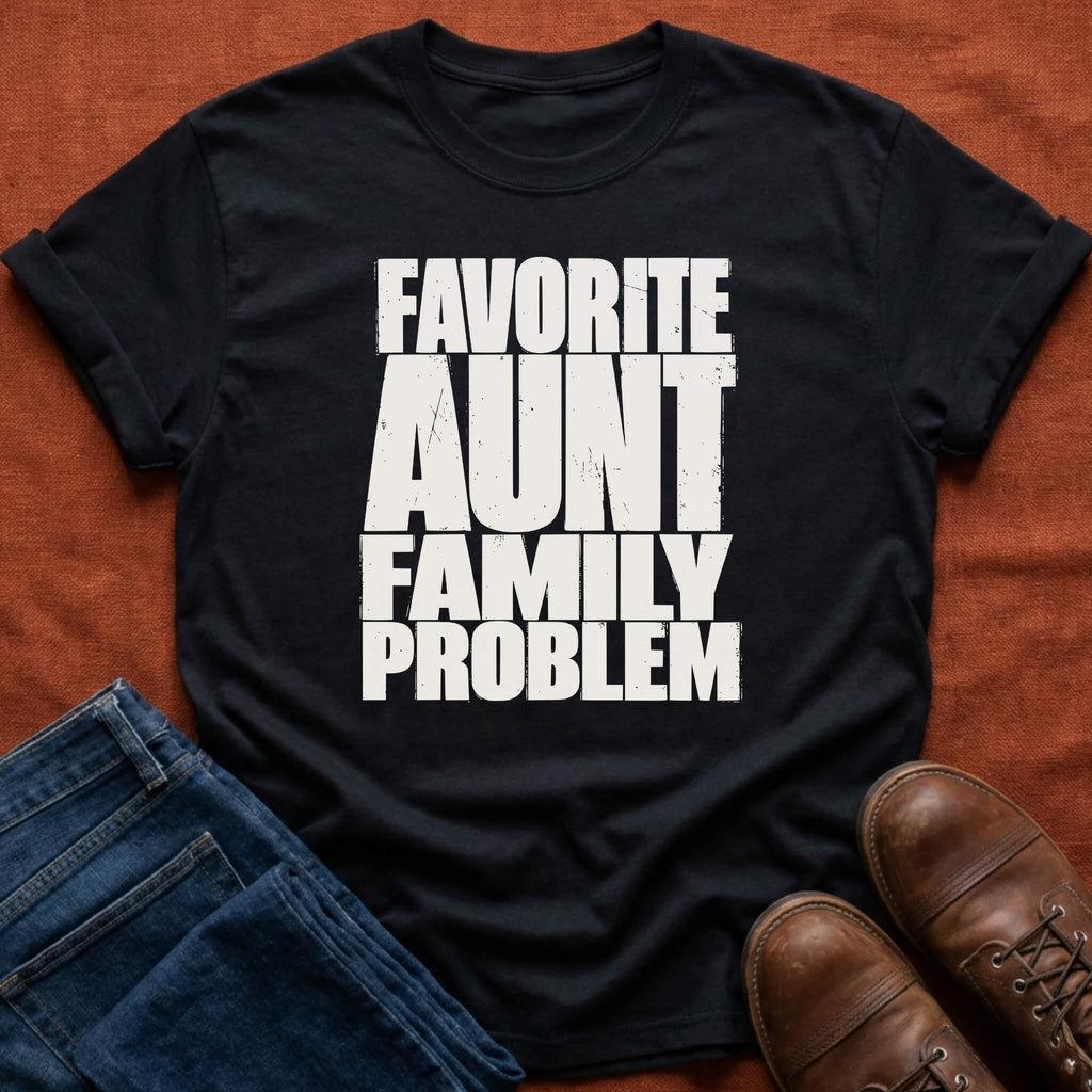 Family Problem Aunt T-Shirt