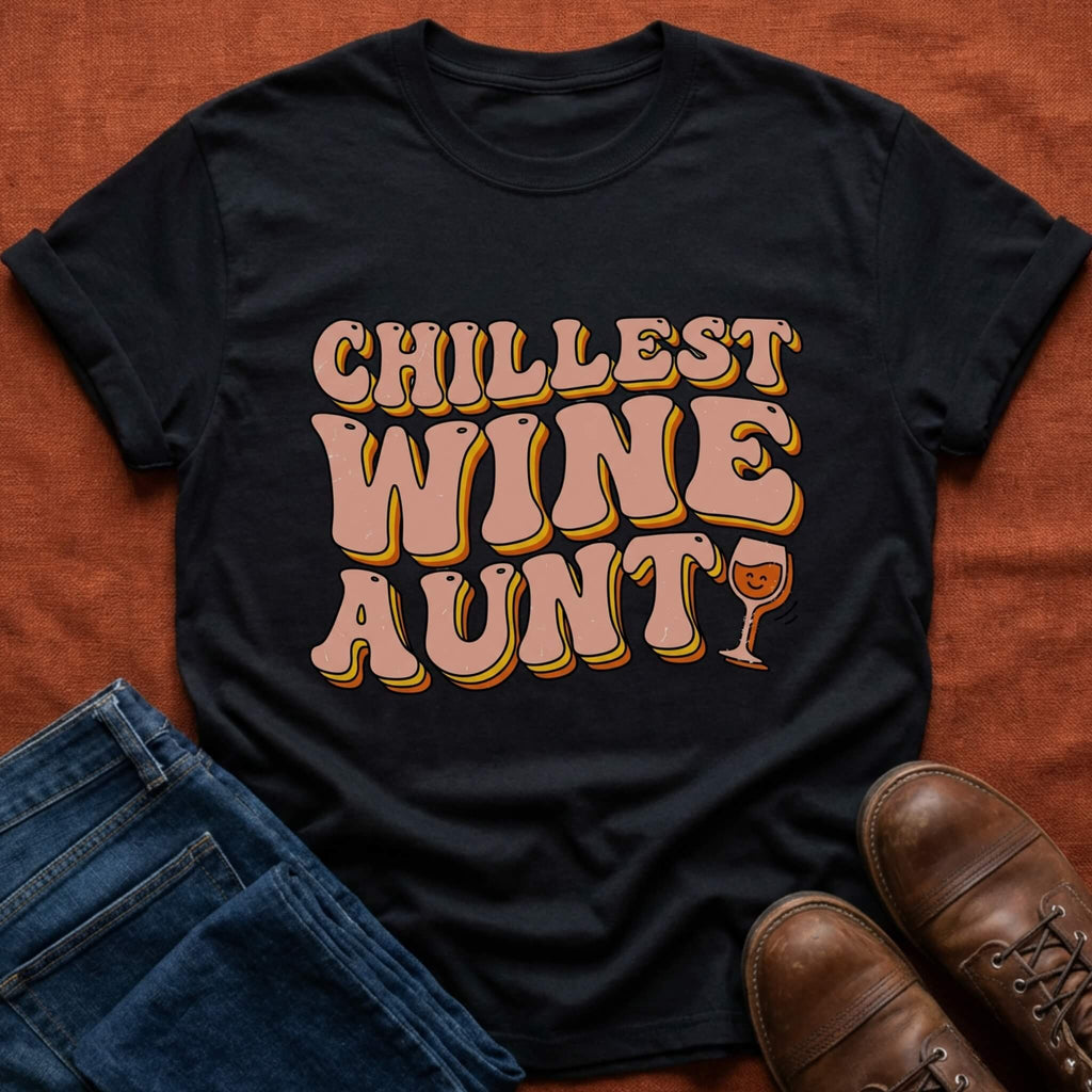 Chillest Wine Aunt T-Shirt