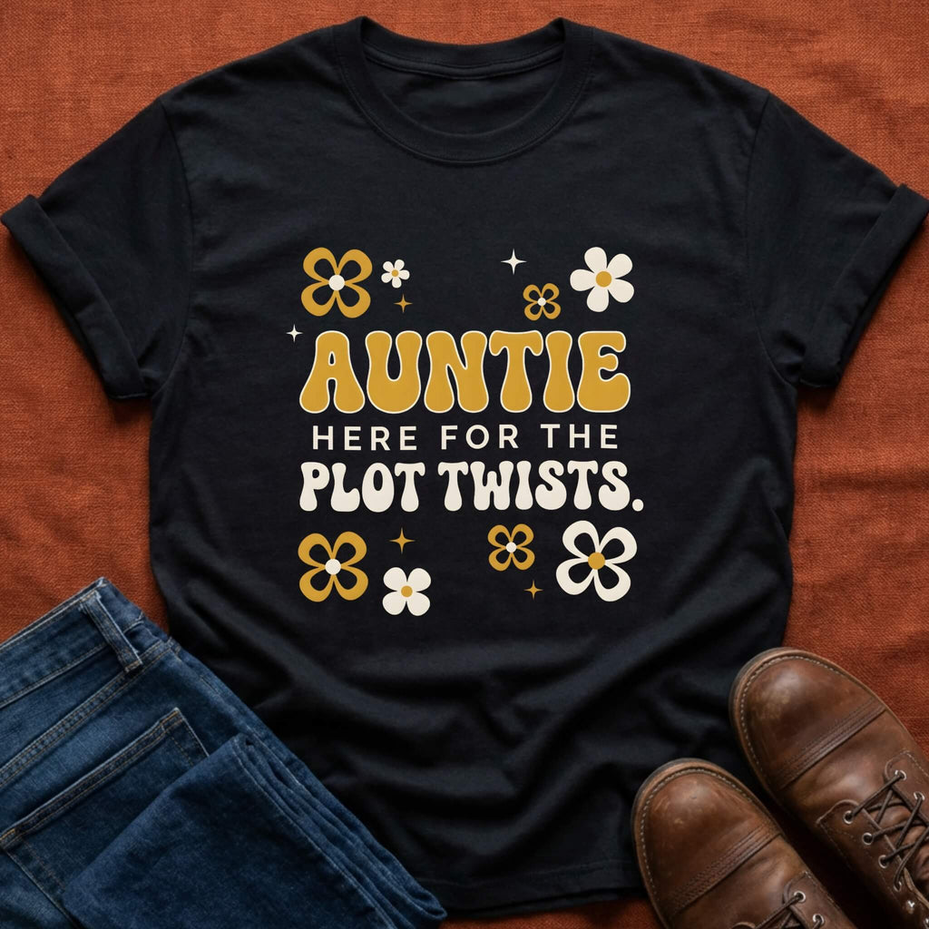 Auntie Plot Twists T-Shirt