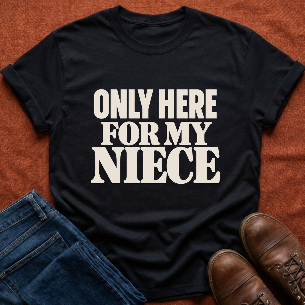 Here for Niece T-Shirt