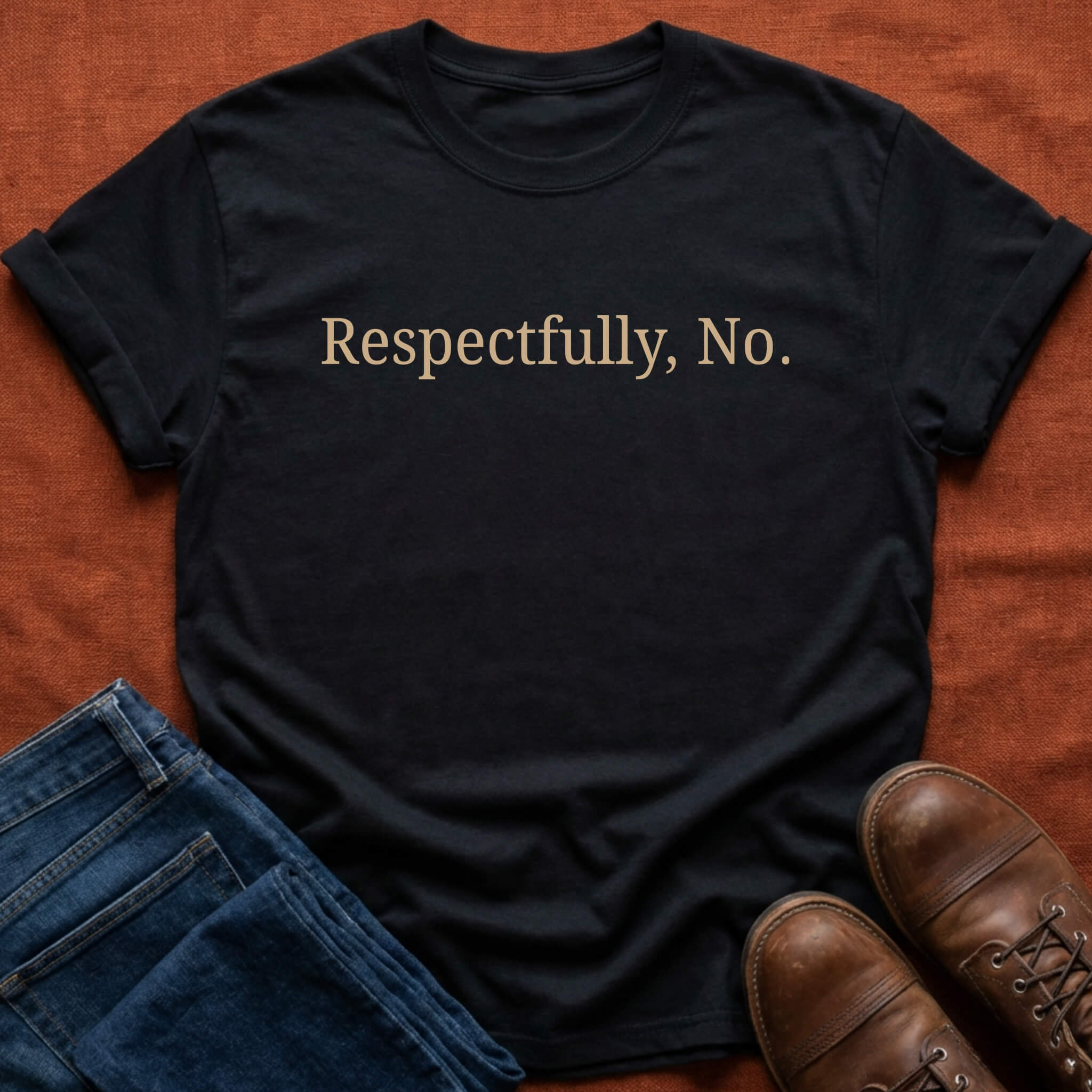 Respectfully No. T-Shirt