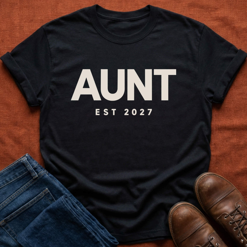 Aunt est 2027 T-Shirt