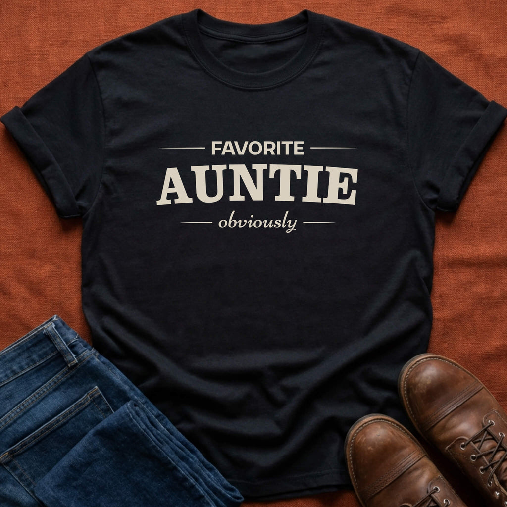 Favorite Auntie Obviously T-Shirt