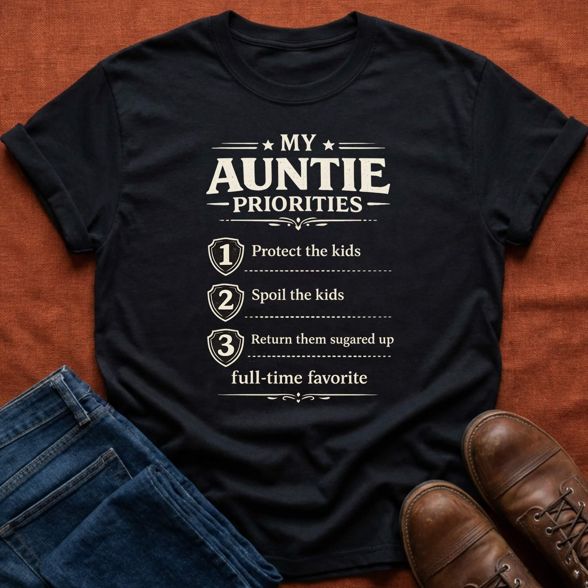 My Auntie Priorities T-Shirt