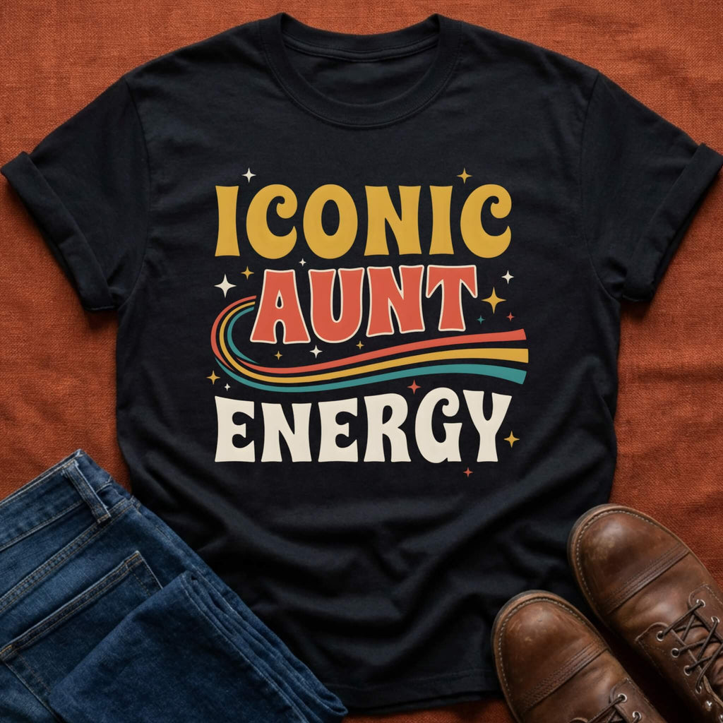 Iconic Aunt Energy T-Shirt