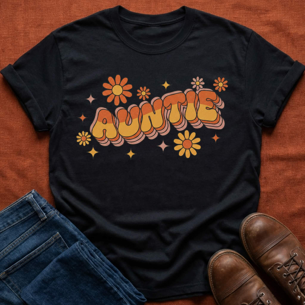 Retro Auntie 70s Style Shirt