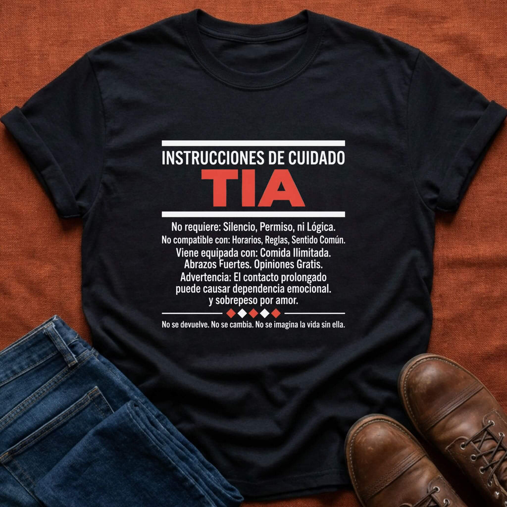 Tia Care Instructions T-Shirt
