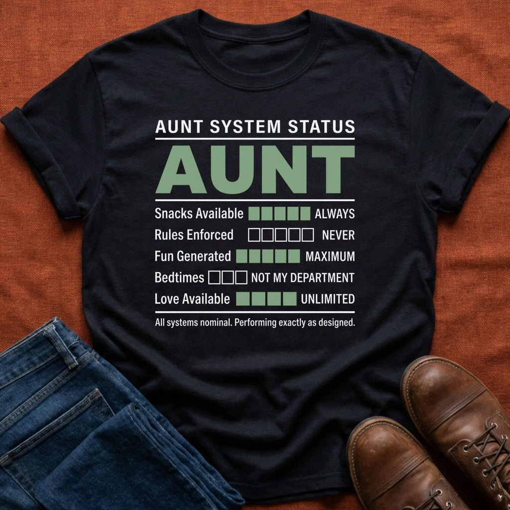 Aunt System Status T-Shirt
