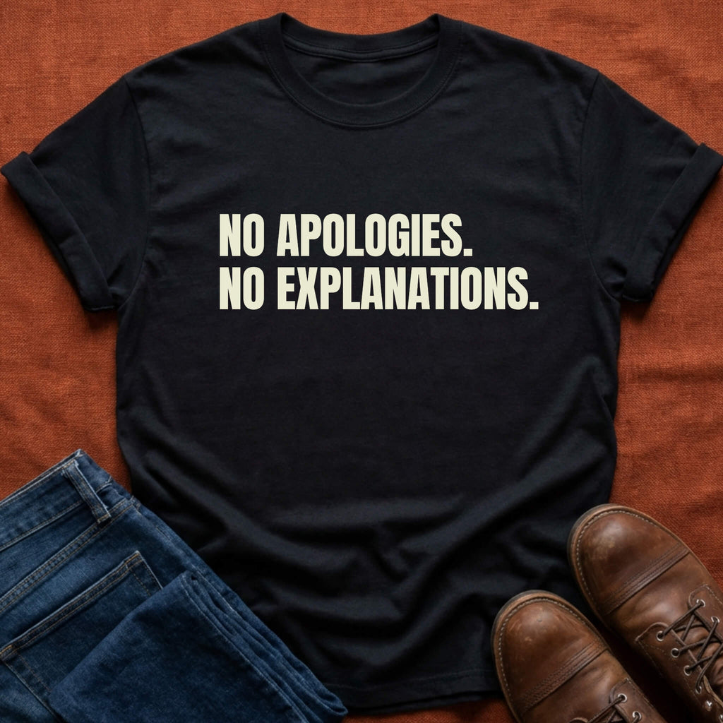 No Apologies. No Explanations. T-Shirt