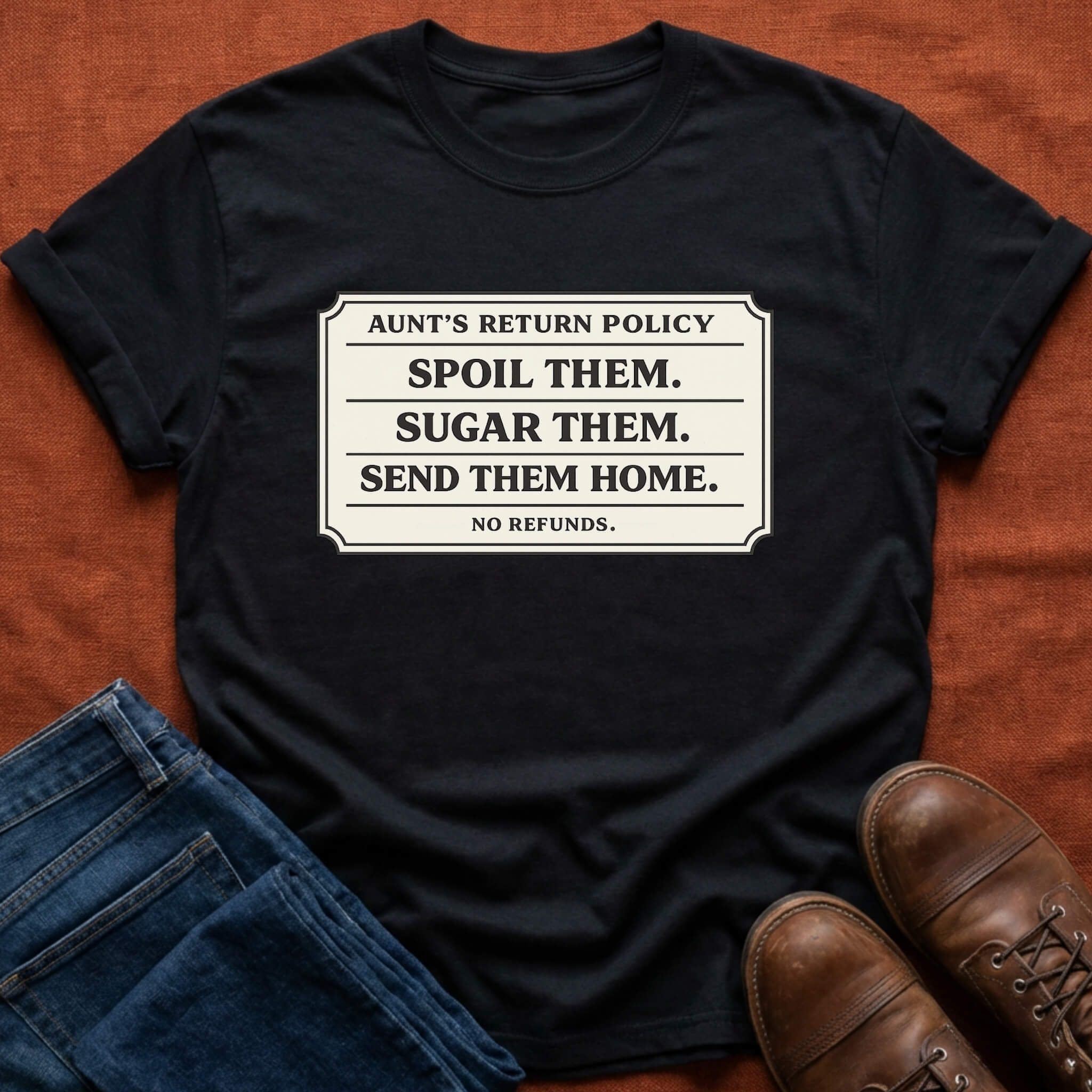 Aunt's Return Policy T-Shirt