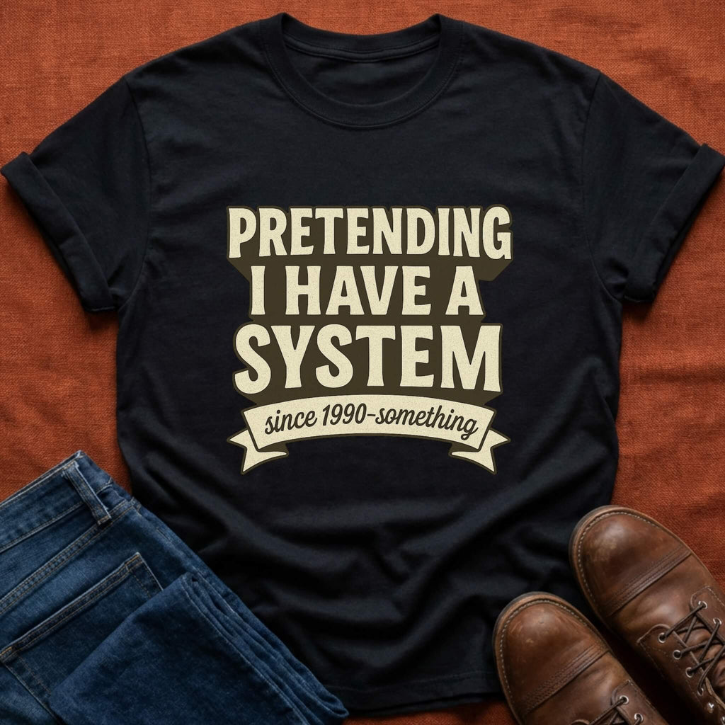 Pretending I Have a System T-Shirt