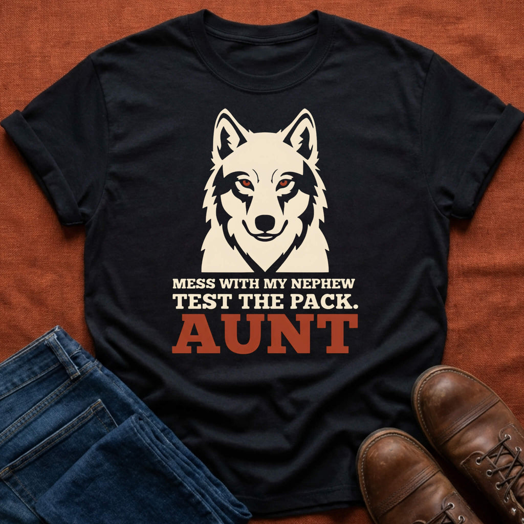 Test the Pack Aunt T-Shirt