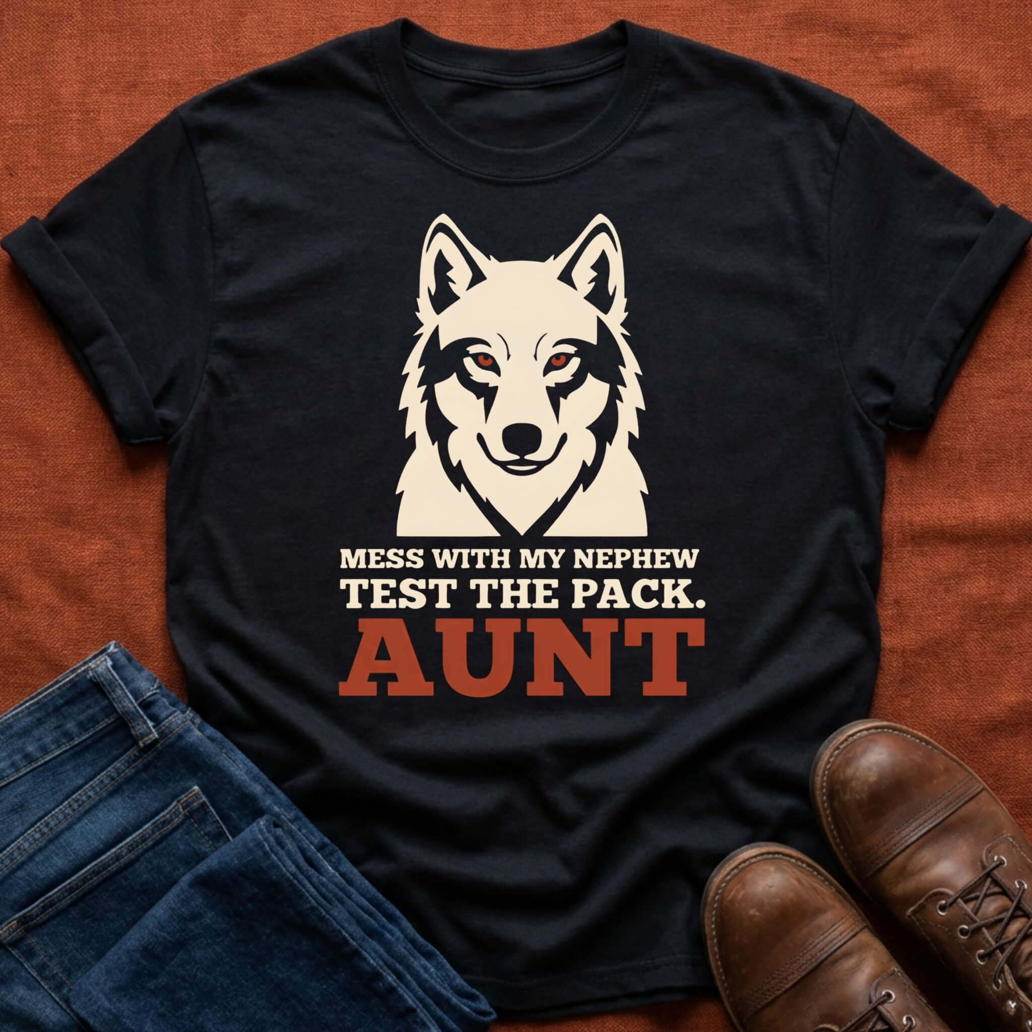 Test the Pack Aunt T-Shirt