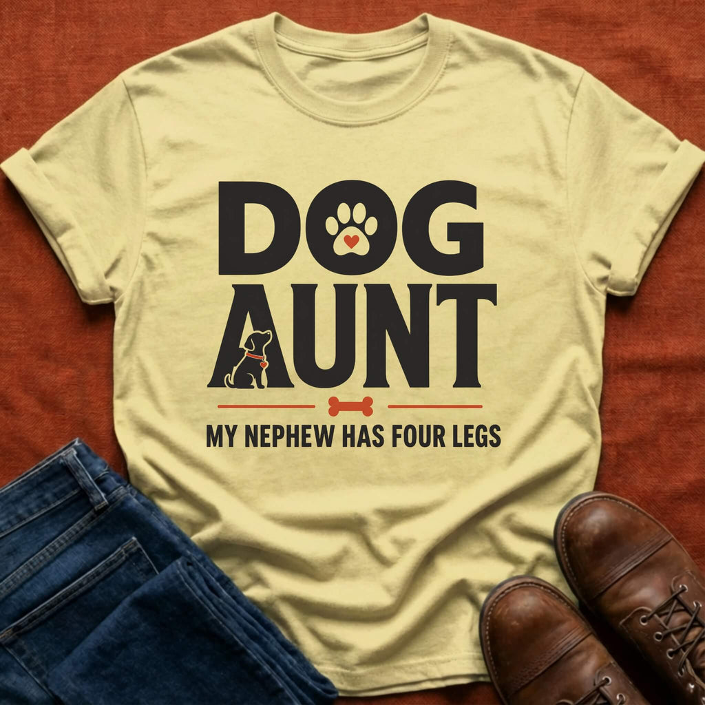 Dog Aunt Nephew T-Shirt
