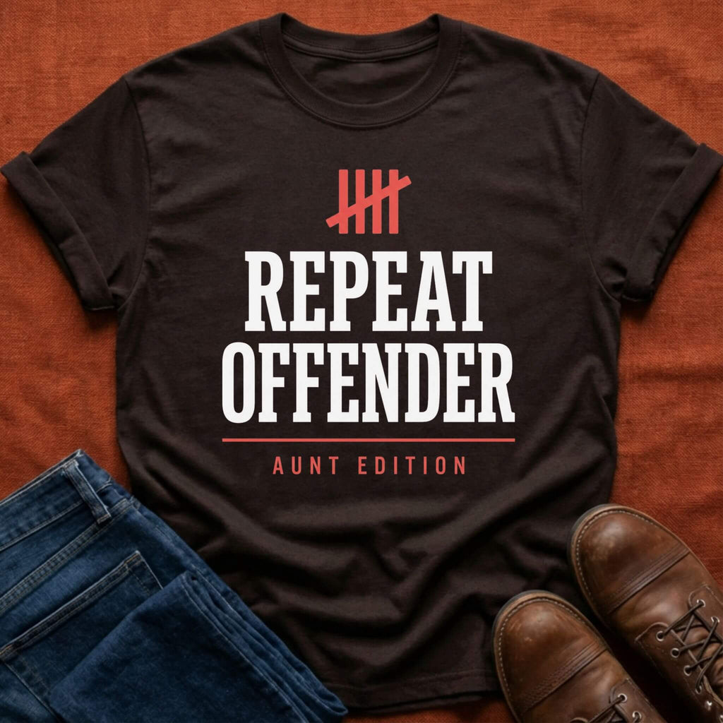 Repeat Offender Aunt T-Shirt