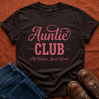 Auntie Club Script T-Shirt