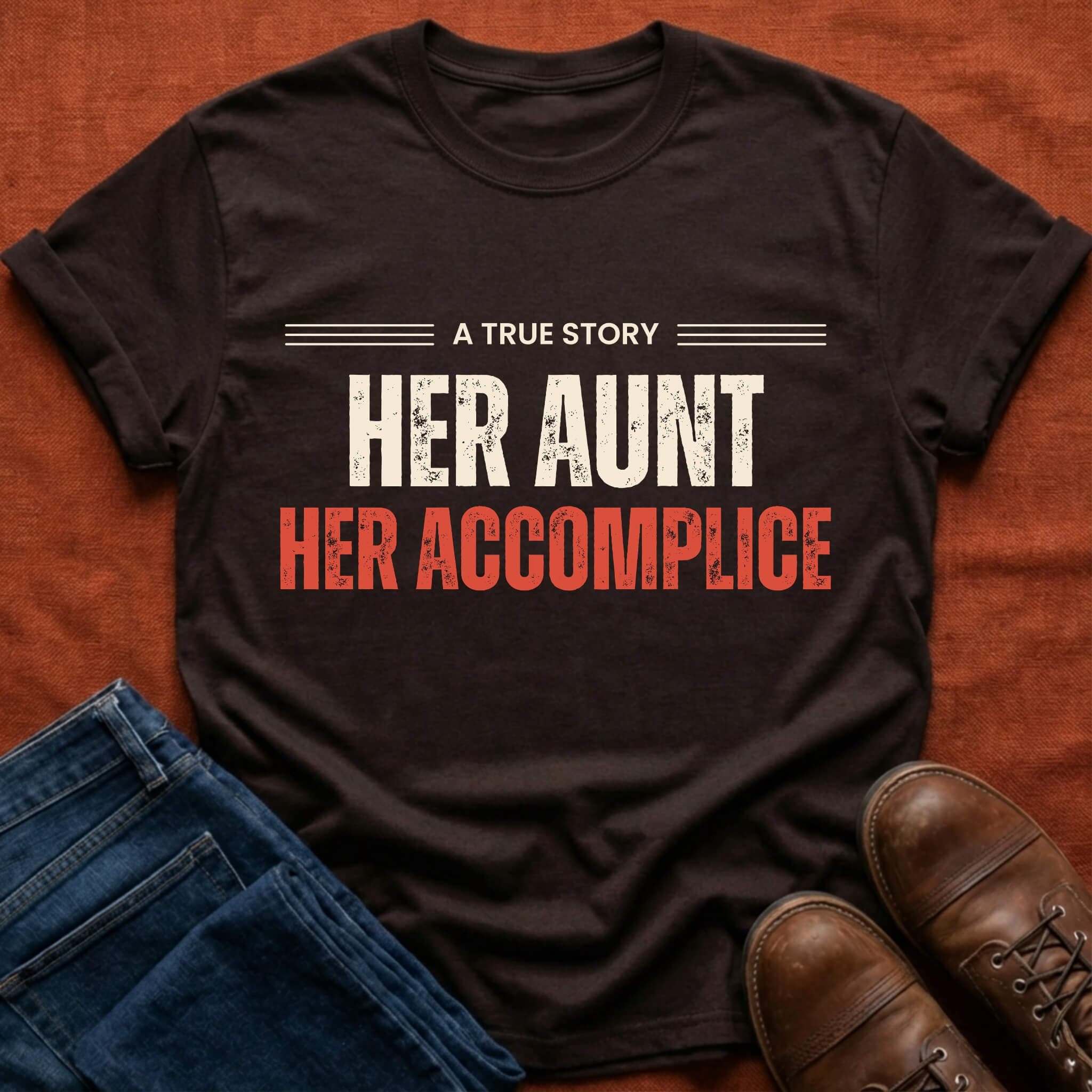 Her Aunt Her Accomplice T-Shirt