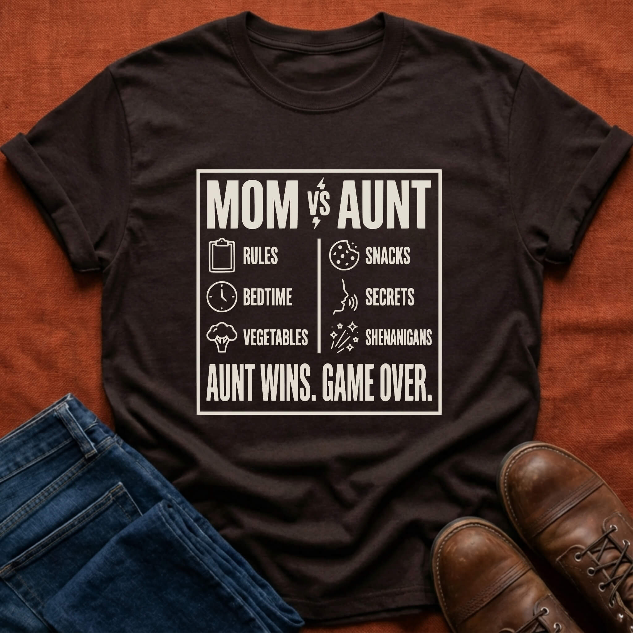 Mom Vs Aunt T-Shirt