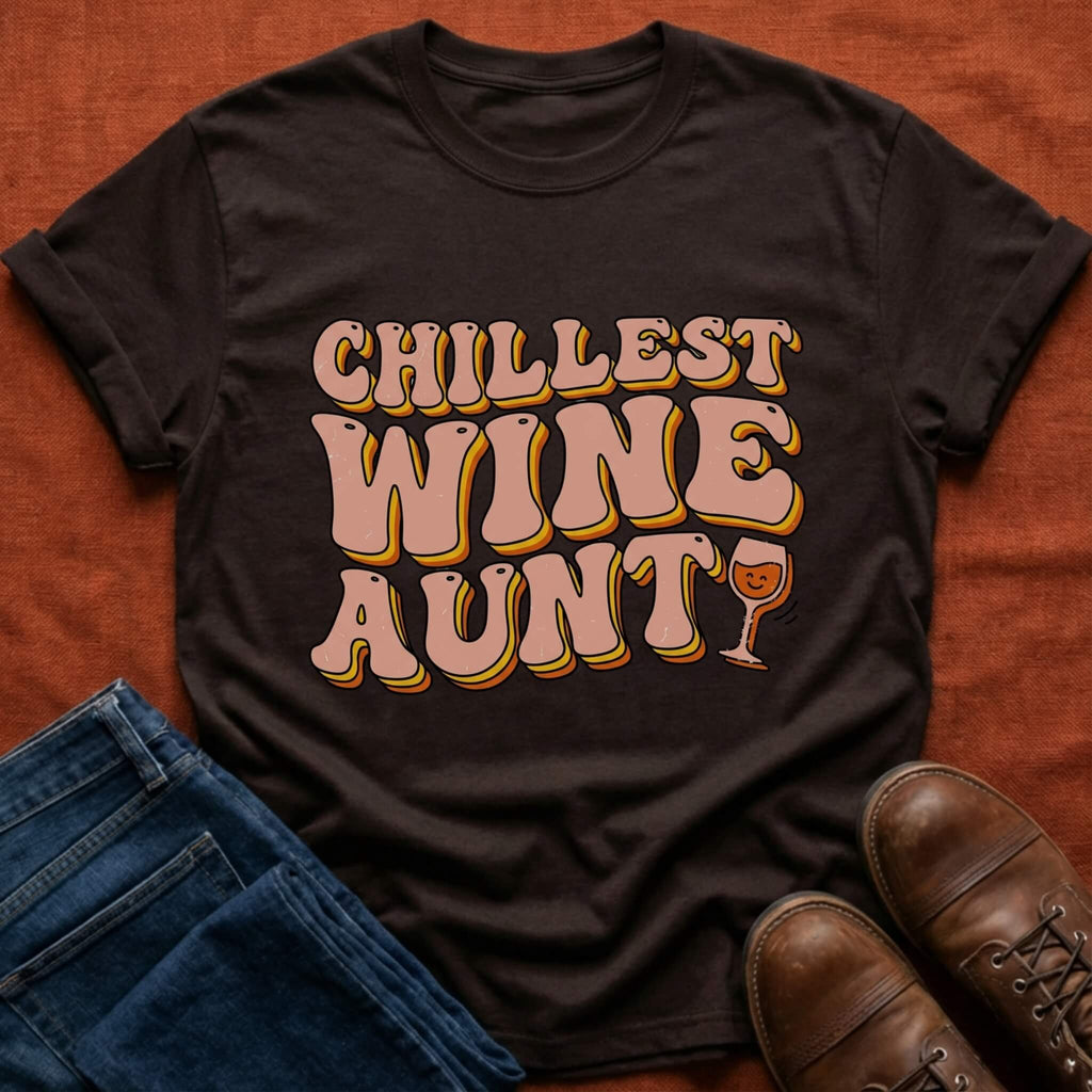 Chillest Wine Aunt T-Shirt