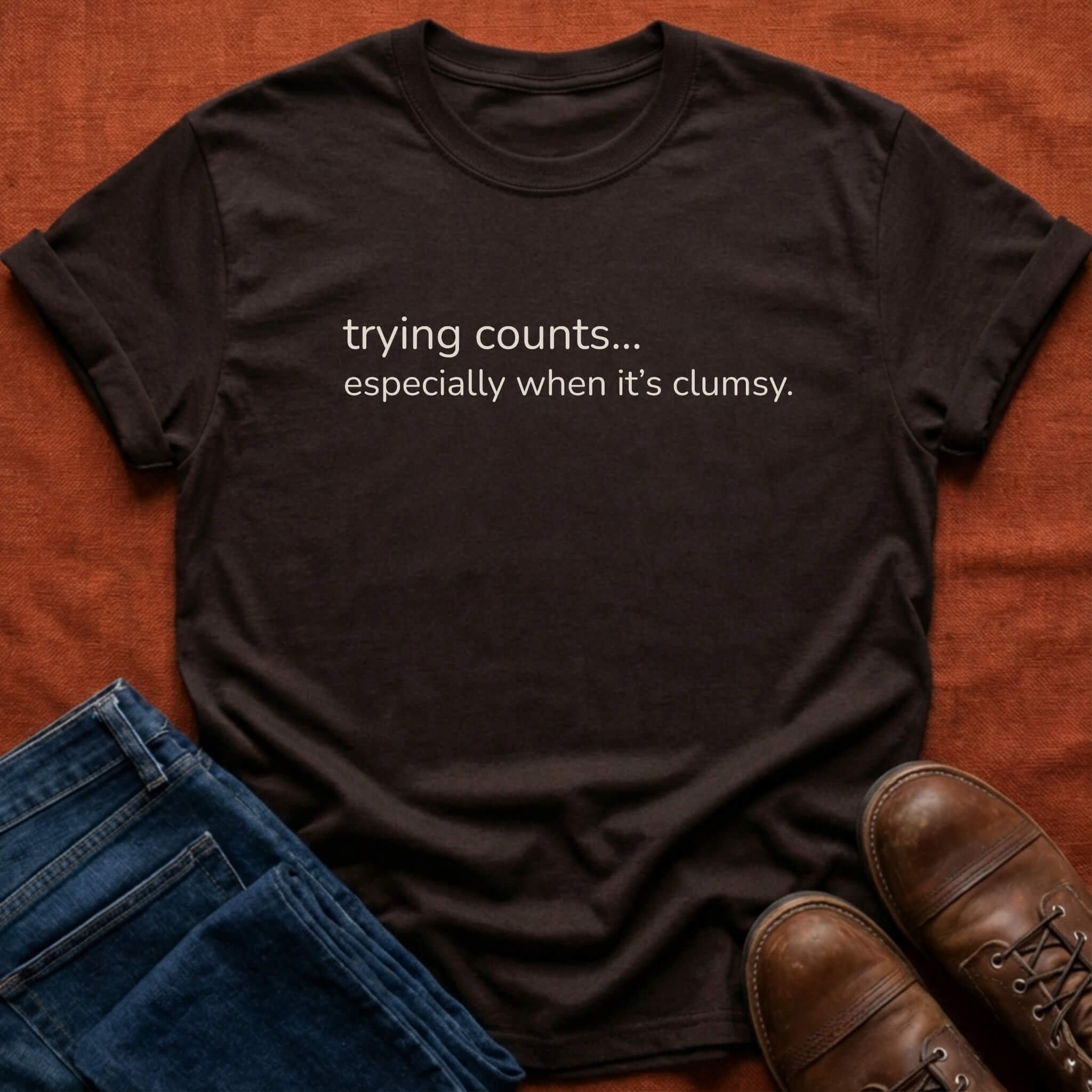 Trying Counts T-Shirt