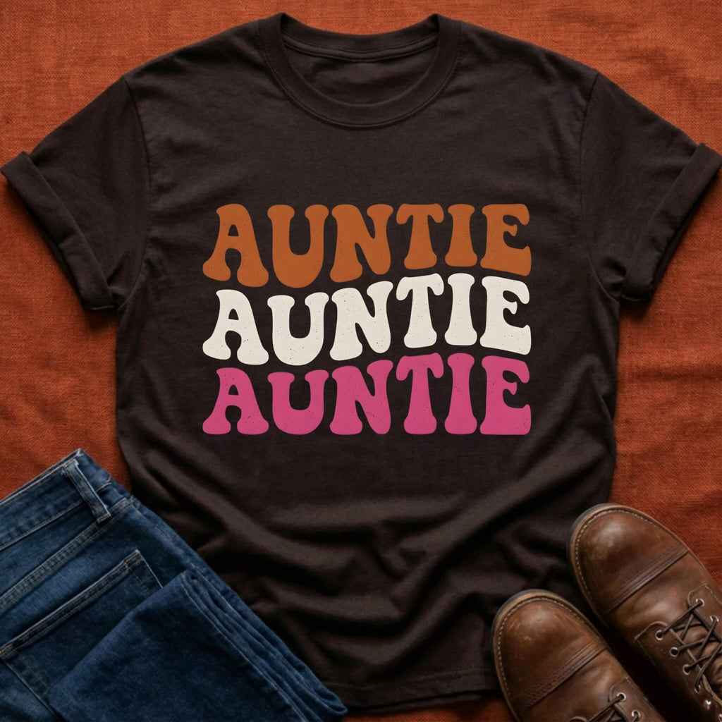 Retro Auntie Stack T-Shirt