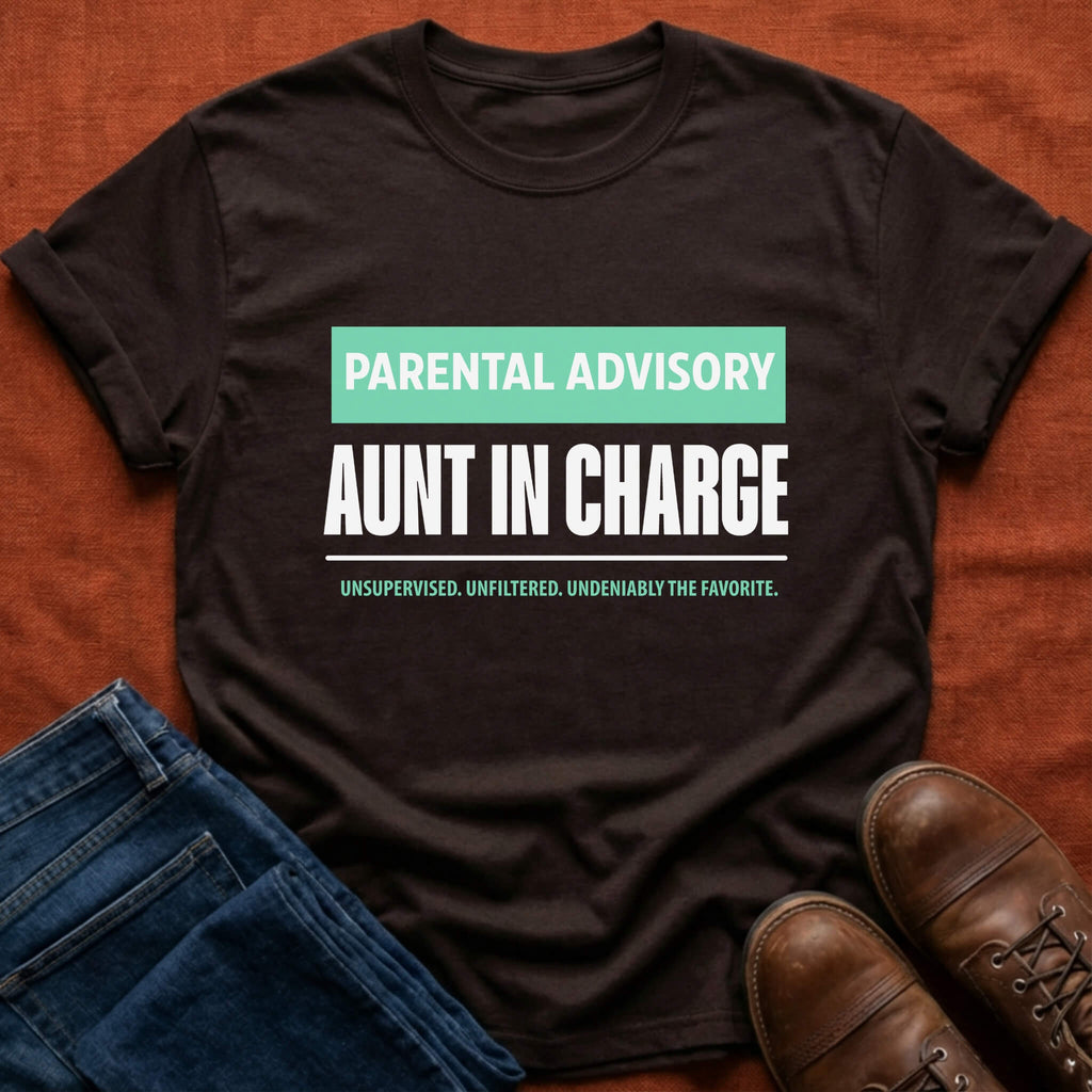Parental Advisory Aunt T-Shirt