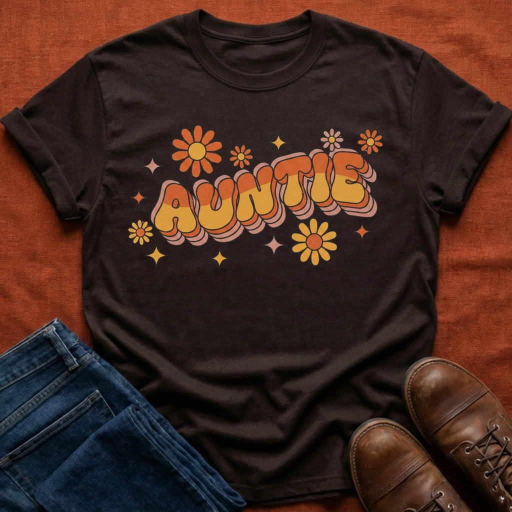 Retro Auntie 70s Style Shirt