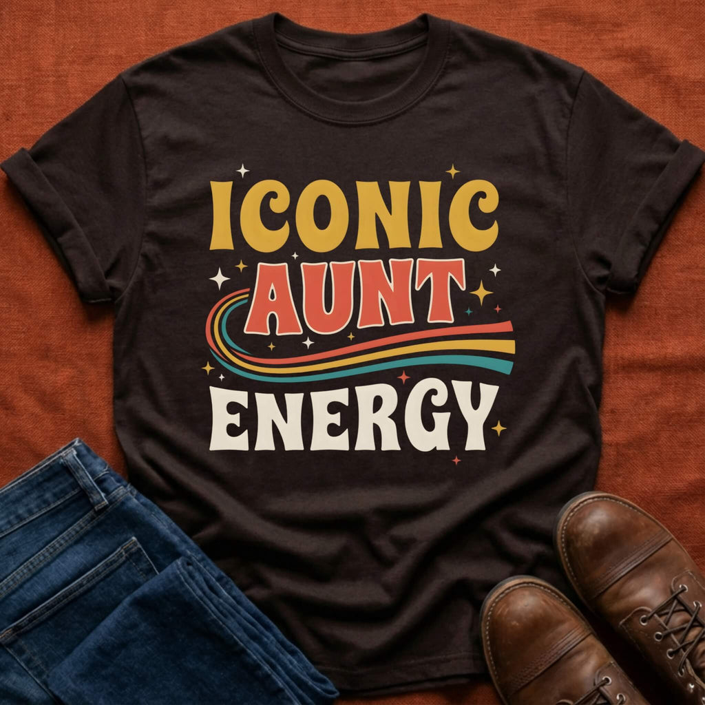 Iconic Aunt Energy T-Shirt