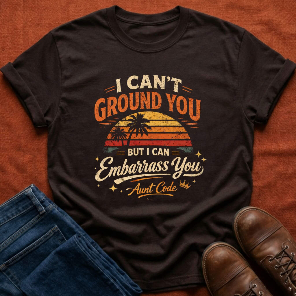 Embarrass You Aunt Code T-Shirt